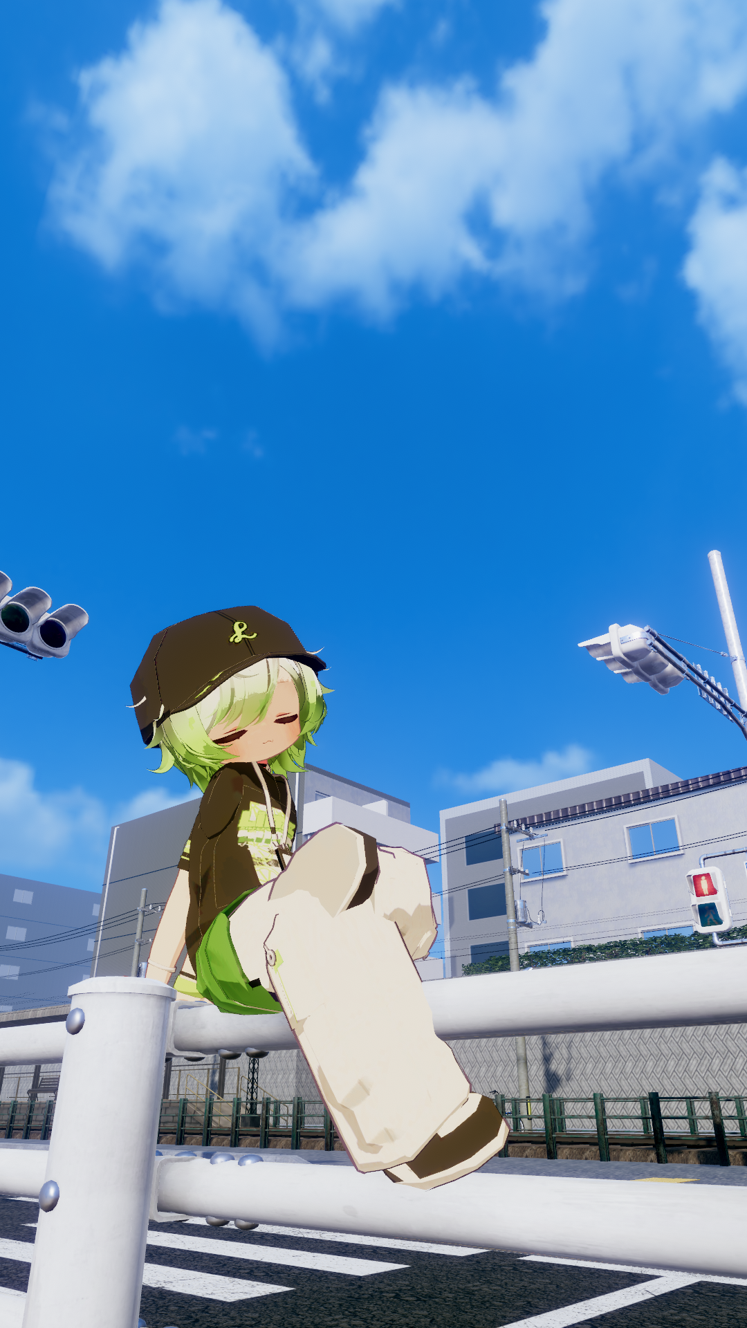 Vertical VRChat avatar screenshot from January 2026